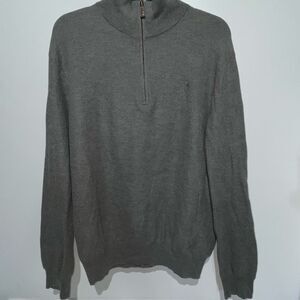 Polo Ralph Lauren Men's Gay Waffle Knit Pima Cotton 1/4 Zip Sweater Size Large